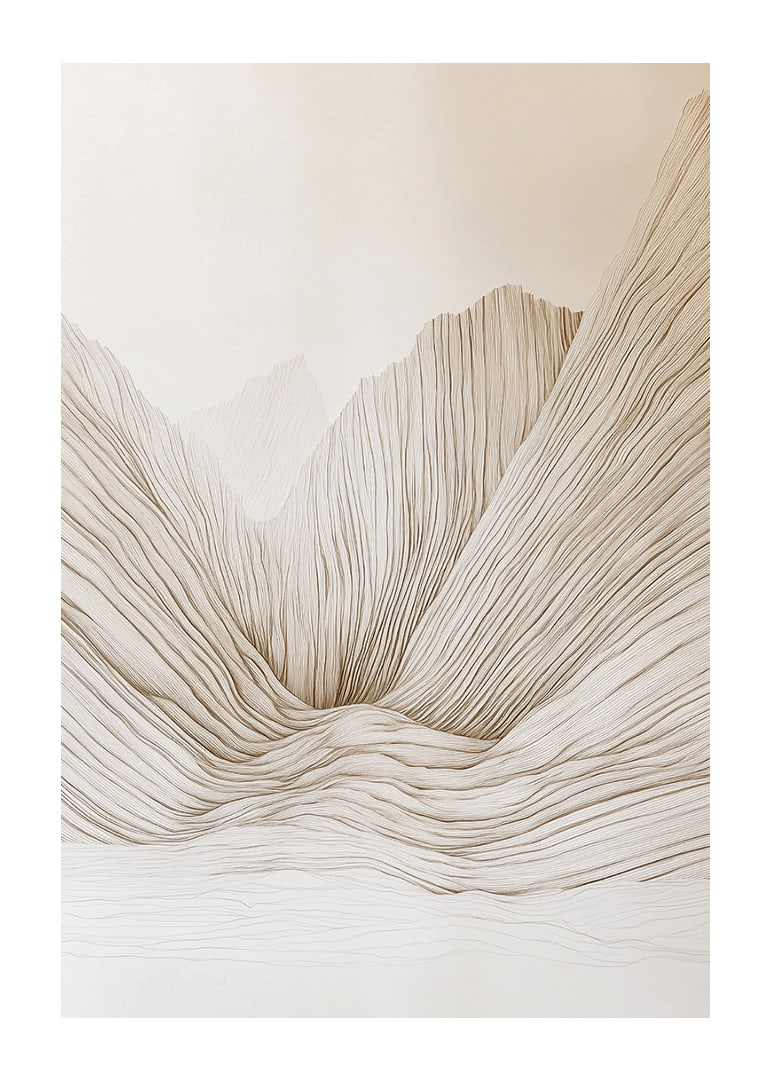 Soft, rolling mountains create a tranquil harmony.-12