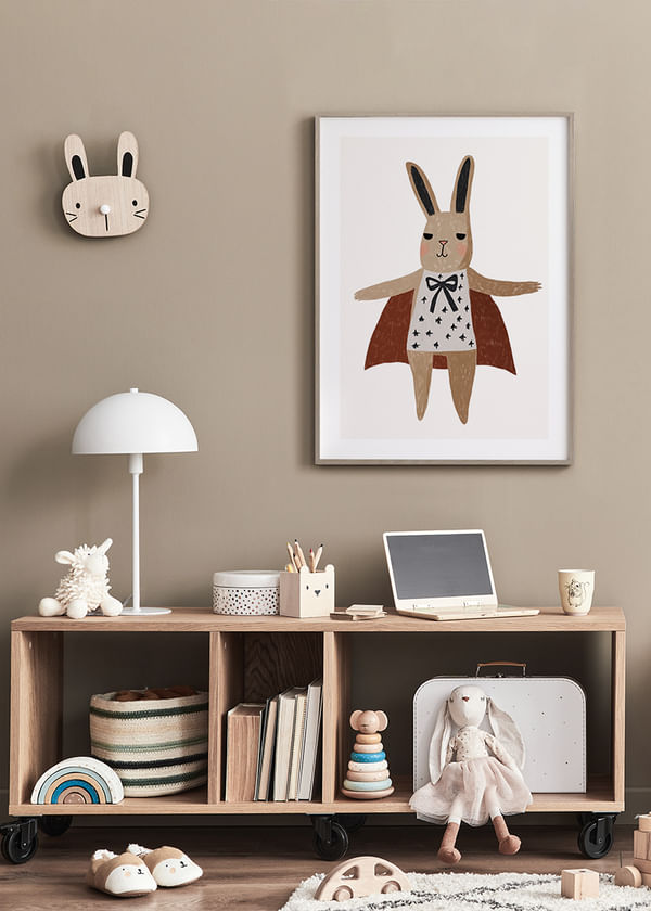 Poster Dreamy Caped Rabbit crossfade