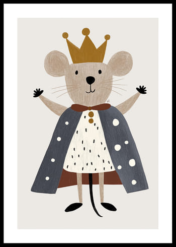 Poster Whiskered King