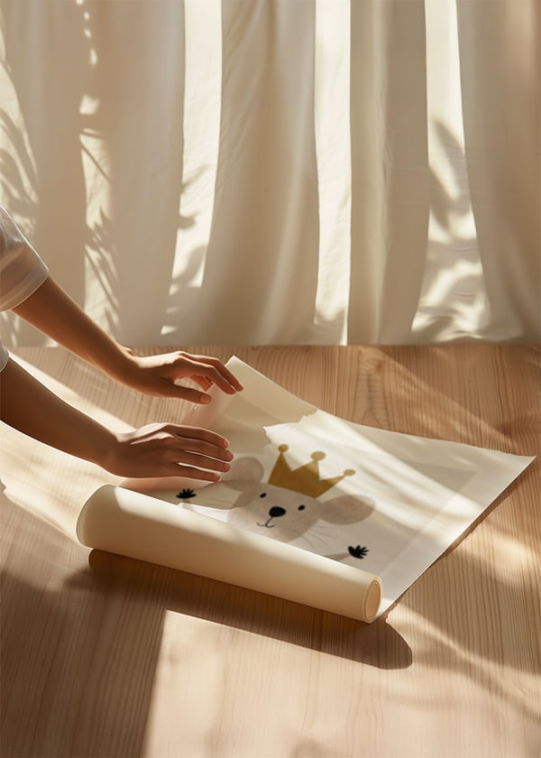 Poster Whiskered King crossfade