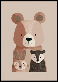 Cute animal friends for a cozy atmosphere.-6