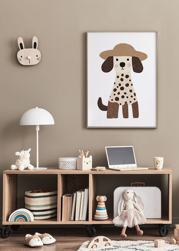 Poster Stylish Dalmatian crossfade