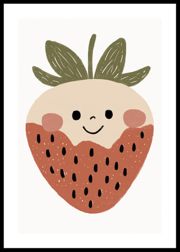 Poster Strawberry Smile