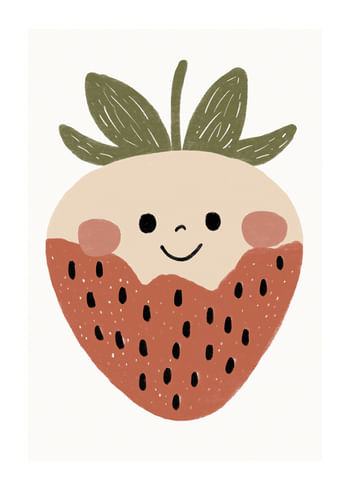 Poster Strawberry Smile