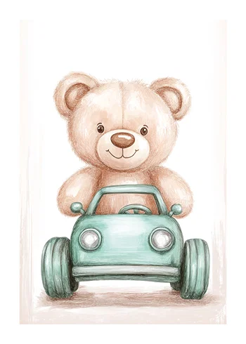 Poster Teddys Cruiser