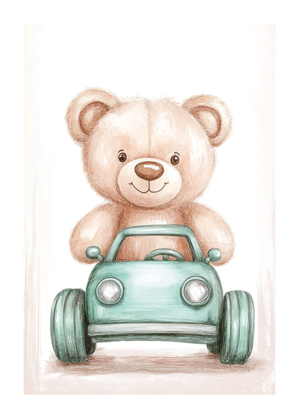 Poster Teddys Cruiser