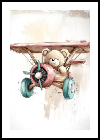 Poster Teddys Air Adventure
