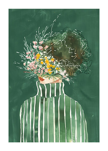 Plakatas Floral Enigma