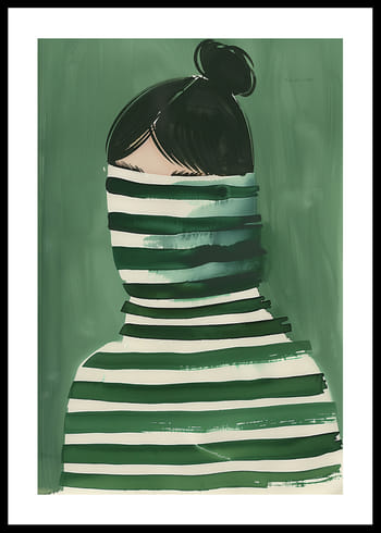 Plakat Mystique In Stripes