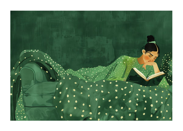 Poster Dreamy Emerald Comfort