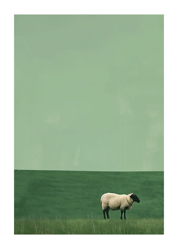 Poster Gentle Meadowscape