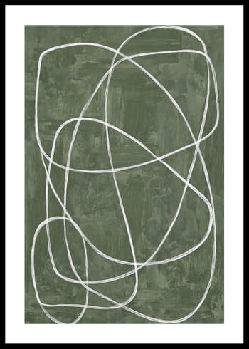 Poster Emerald Entanglement