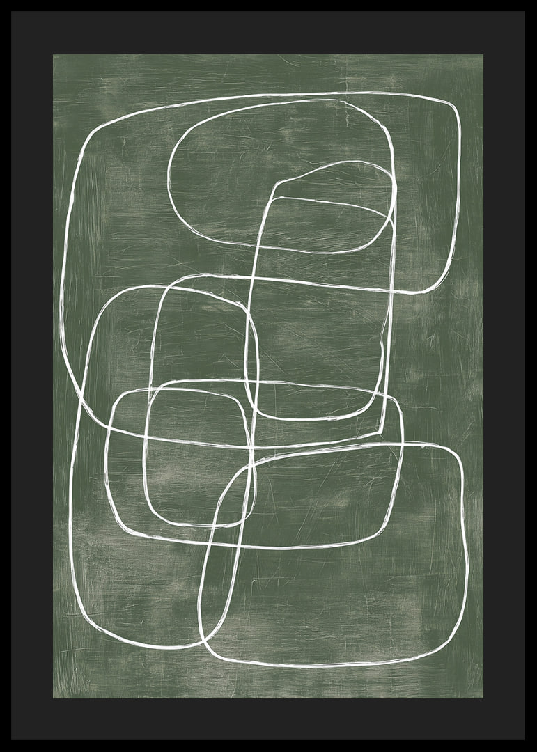 Abstract lines are woven into calm, harmonious patterns.-12