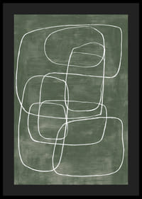 Abstract lines are woven into calm, harmonious patterns.-4