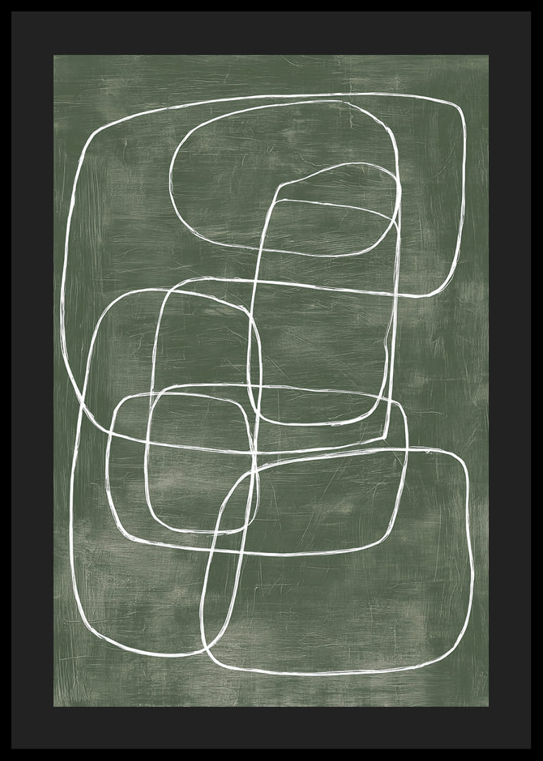 Abstract lines are woven into calm, harmonious patterns.-12