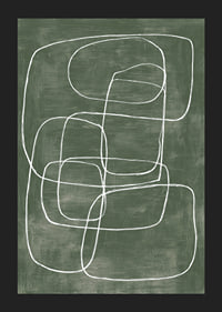 Abstract lines are woven into calm, harmonious patterns.-5