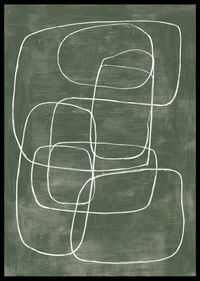 Liniile abstracte sunt țesute în modele calme și armonioase.-2