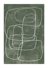 Liniile abstracte sunt țesute în modele calme și armonioase.-1