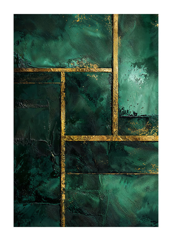 Poster Emerald Elegance