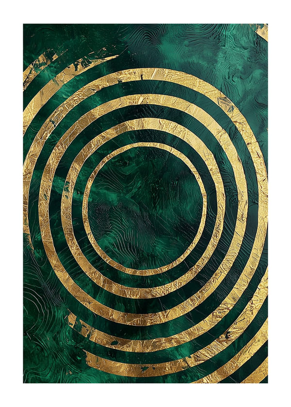 Poster Golden Vortex