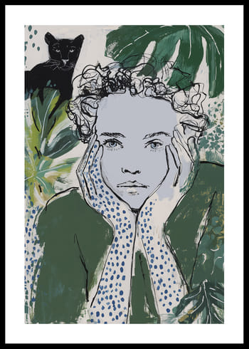 Plagát Emerald Contemplation