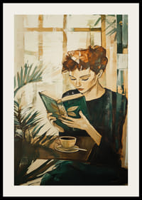 Un momento tranquilo con un libro y una bebida caliente.-2