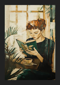 Un momento tranquilo con un libro y una bebida caliente.-5