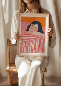 Soft color palettes in harmony and a calm, warm feeling.-4