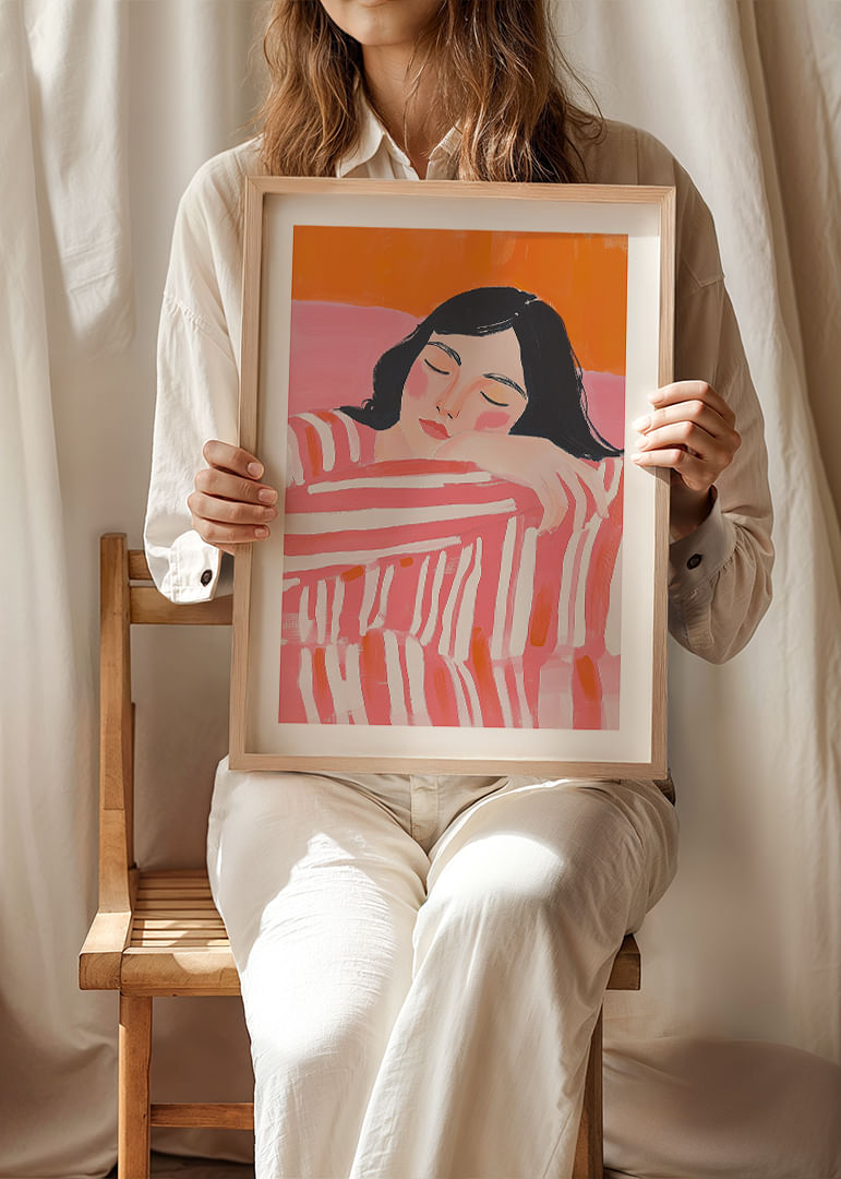 Soft color palettes in harmony and a calm, warm feeling.-12