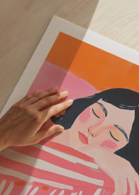 Soft color palettes in harmony and a calm, warm feeling.-5