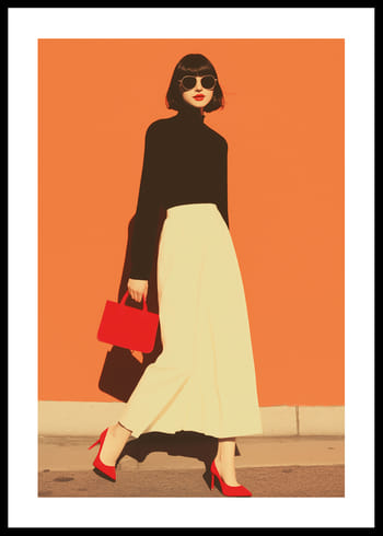 Poster Retro Elegance