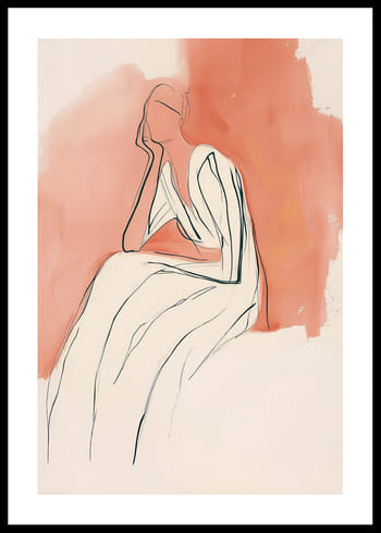 Plakat Serenity In Lines