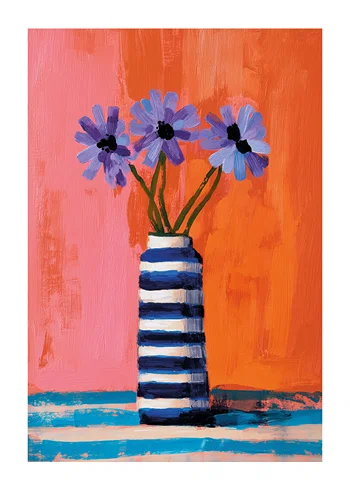 Poster Bold Floral Symphony