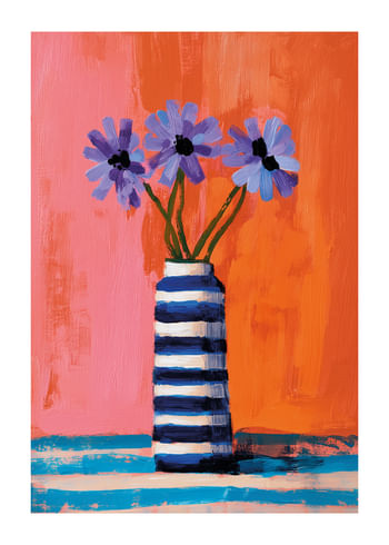 Poster Bold Floral Symphony