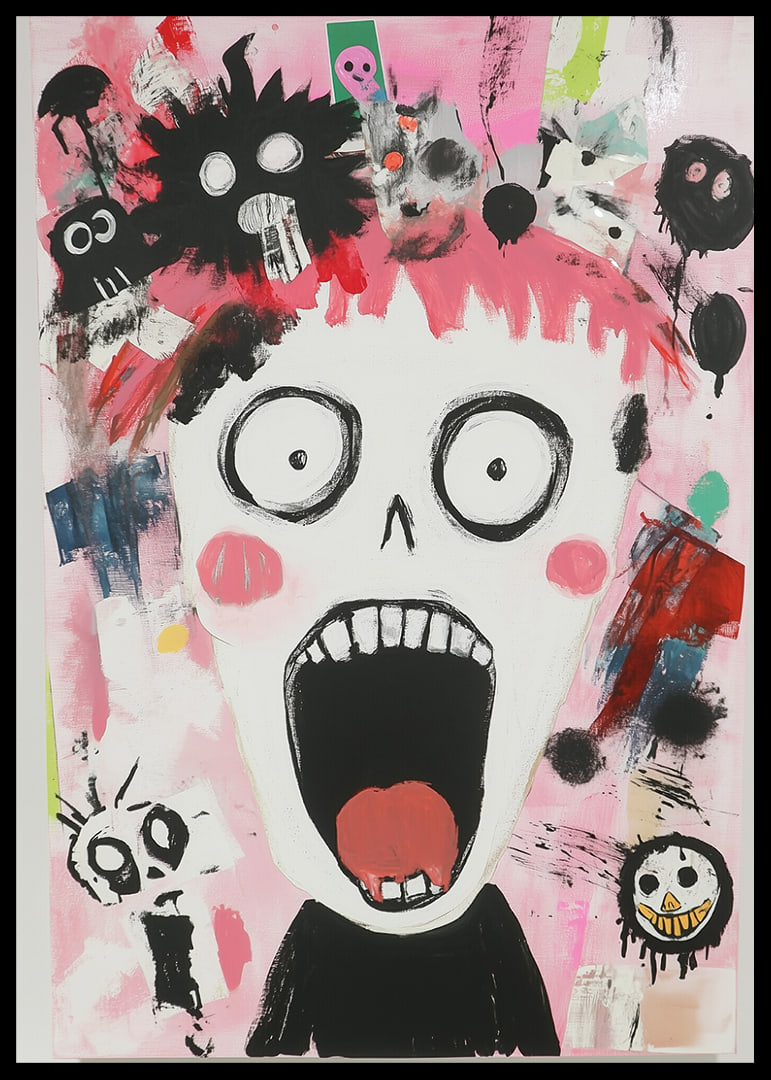 Un viaje emocional explosivo y colorido capturado en la obra de arte.-12