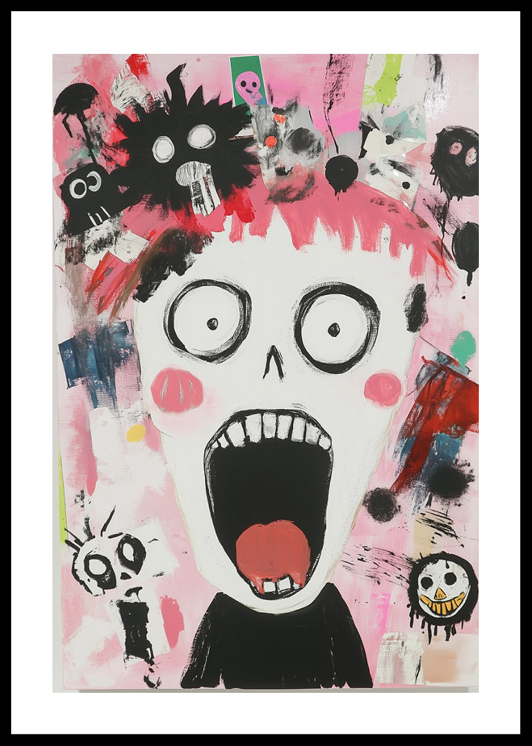 Un viaje emocional explosivo y colorido capturado en la obra de arte.-12