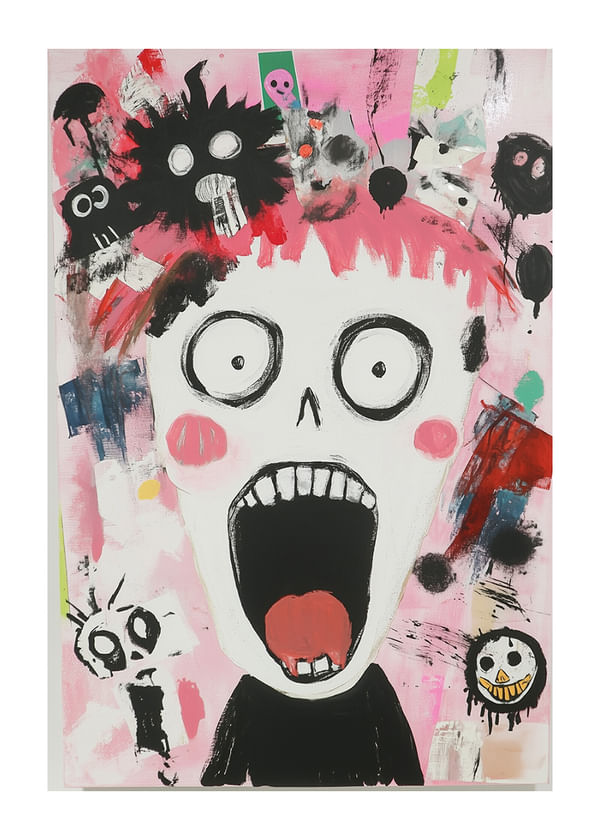 Poster Scream Of Color