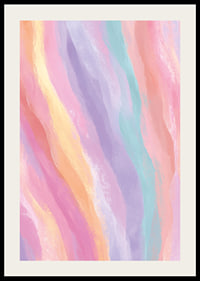 Soft pastel waves create a peaceful atmosphere.-2
