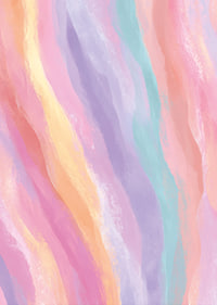 Soft pastel waves create a peaceful atmosphere.-7