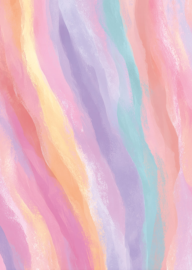 Soft pastel waves create a peaceful atmosphere.-12