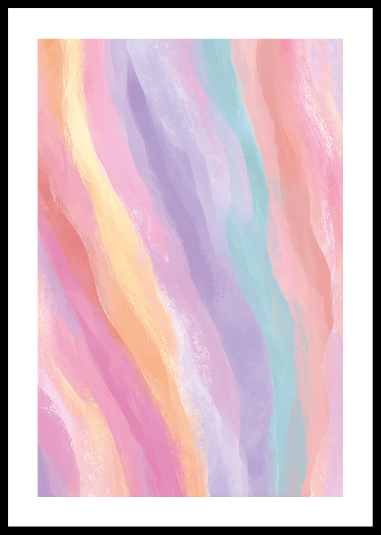 Soft pastel waves create a peaceful atmosphere.-12