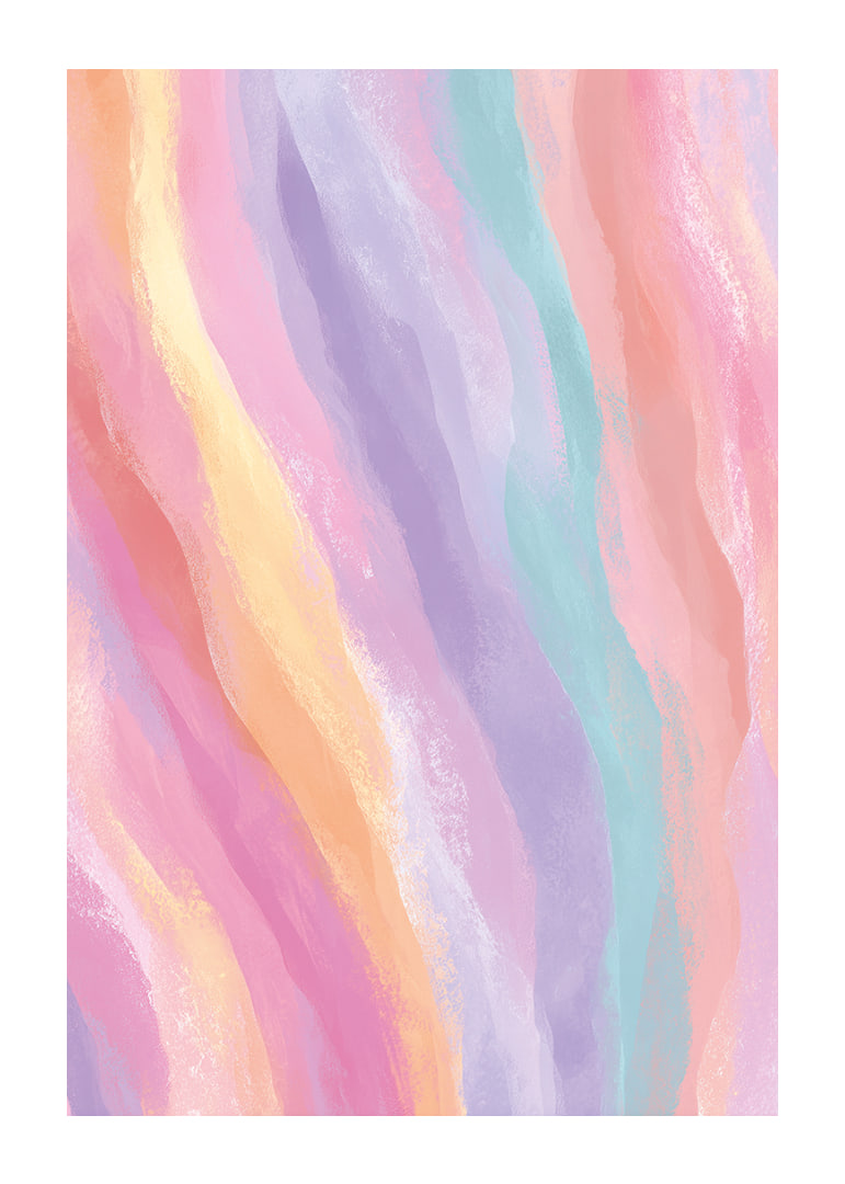 Soft pastel waves create a peaceful atmosphere.-12