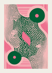 Une affiche colorée avec des mouvements vibrants et des contrastes audacieux.-3