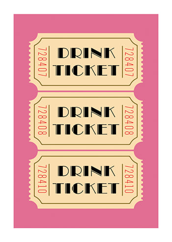 Poster Ticket To Taste