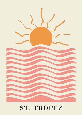 Poster Sunrise Serenity