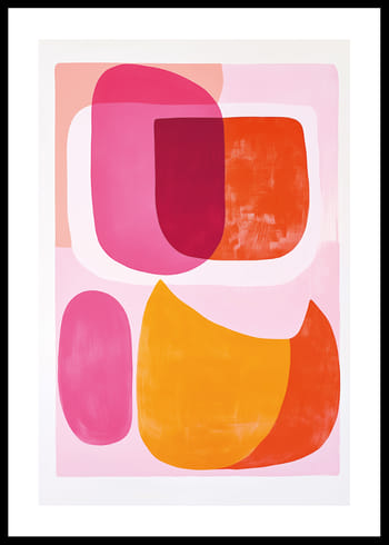 Poster Vibrant Pink Harmony