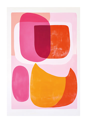 Poster Vibrant Pink Harmony