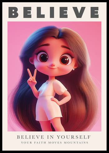 Poster Believe In Yourself