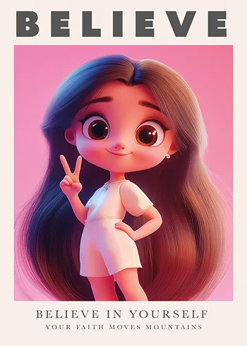 Poster Believe In Yourself