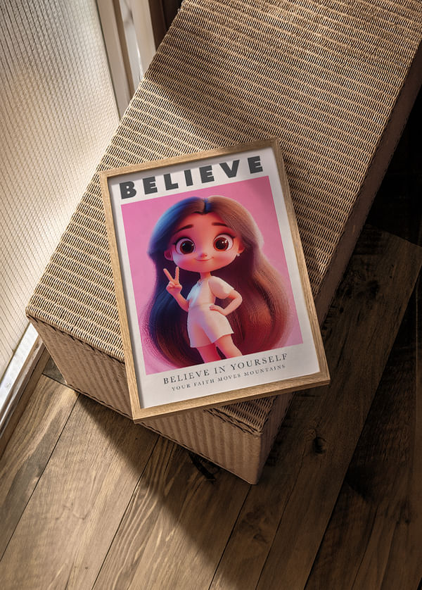 Poster Believe In Yourself crossfade